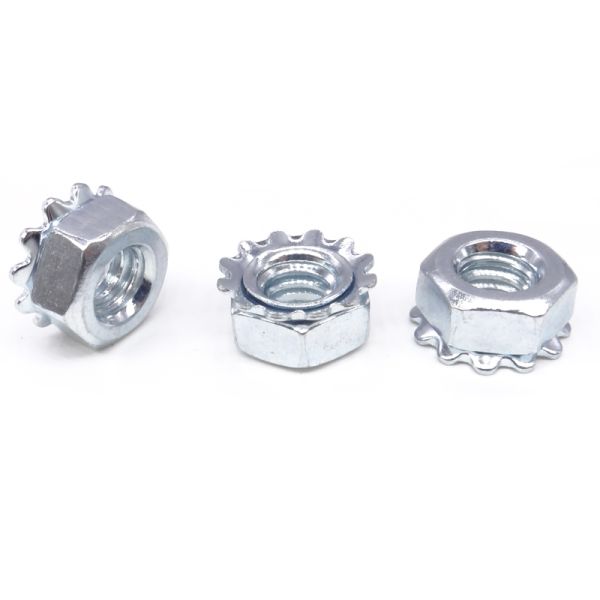 Hex Keps Lock Nut Manufacturer Hex Nut Tooth Washer